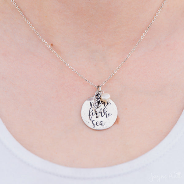Made for the Sea Stamped Necklace