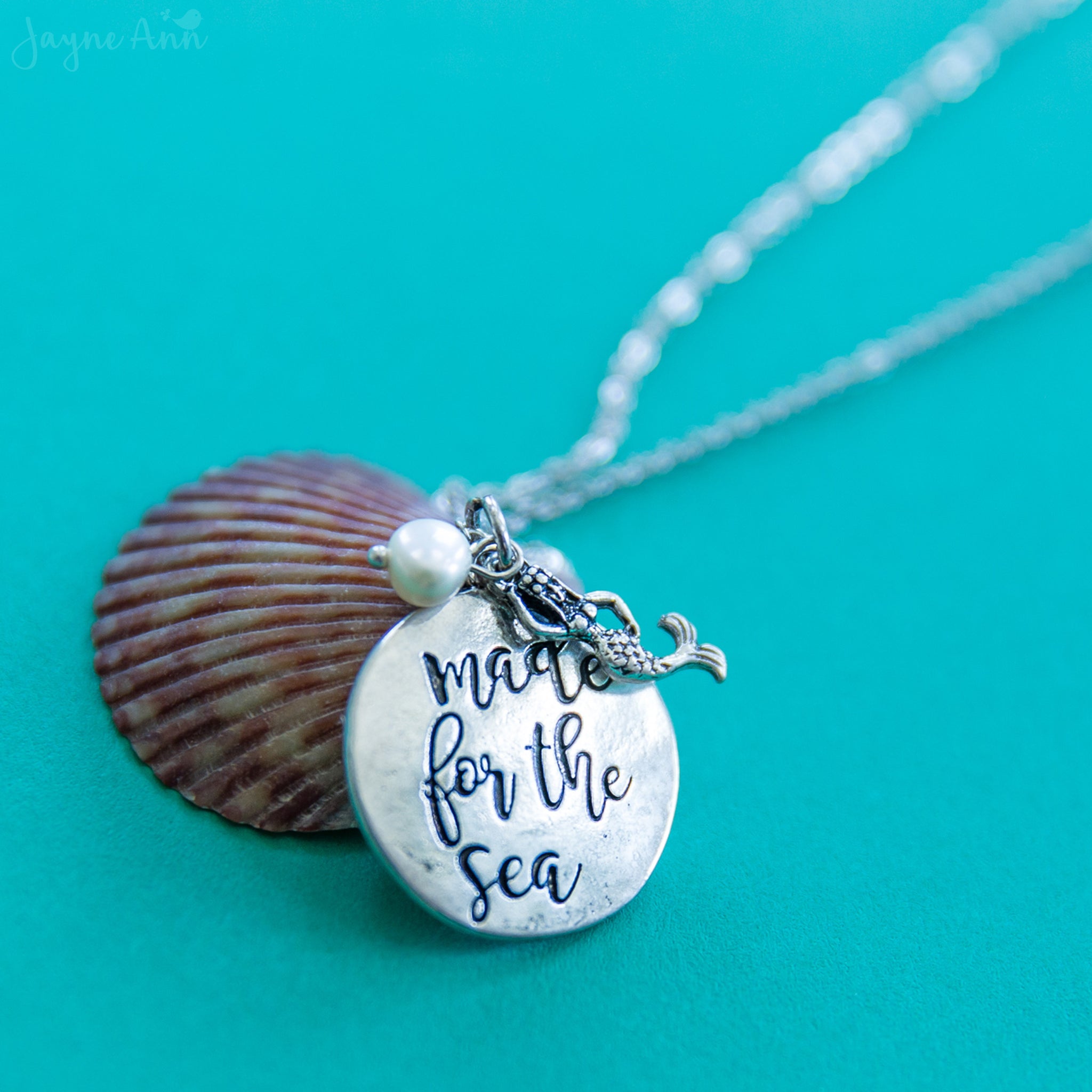 Made for the Sea Stamped Necklace