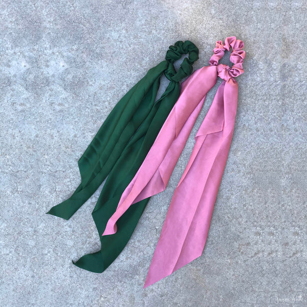 Silk Ribbon Scrunchie